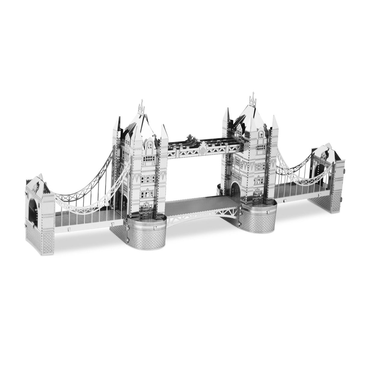 Eurea Metal Äerd London Tower Bridge Silver Editioun