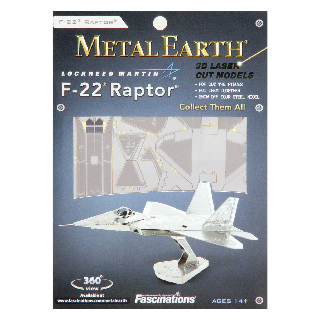 Eureka metal earth f-15 eagle