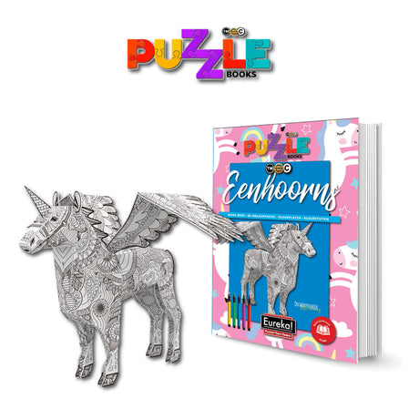 Eureka 3D Puzzel Books Eenhoorns