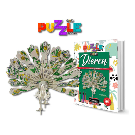 Eureka 3D Puzzel Books Dieren