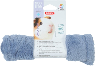 Zolux Neolife mini deken cavia blauw