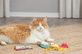 Trixie Muis pluche met catnip assorti