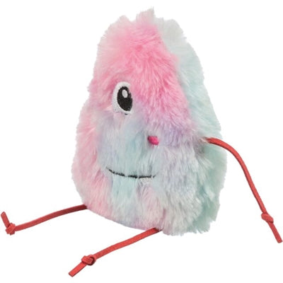 Trixie monster pluche met catnip roze