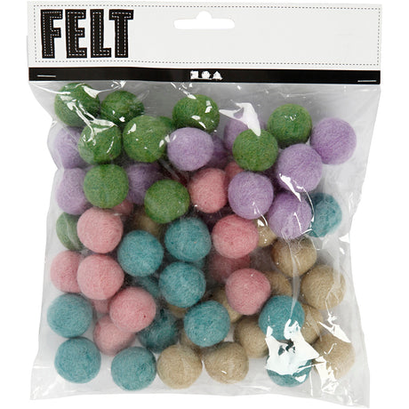 Creativ company https: www.cchobby.nl wol-kralen-d-20-mm-pastelkleuren-64-stuk-1-doos