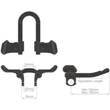 Controltech - falcon triathlon tt opzetstuur mini clip-on aluminium