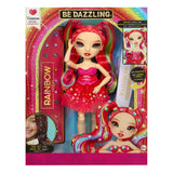 Rainbow high be dazzling-modepoppen - vivienne rouge (rood) met bedazzle-tool en glinsterende strass-steentjes
