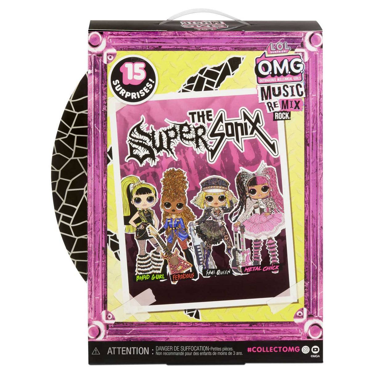 Mga Entertainment Iwwerraschung Omg Pop Remix Rockfame Queen a Keytar