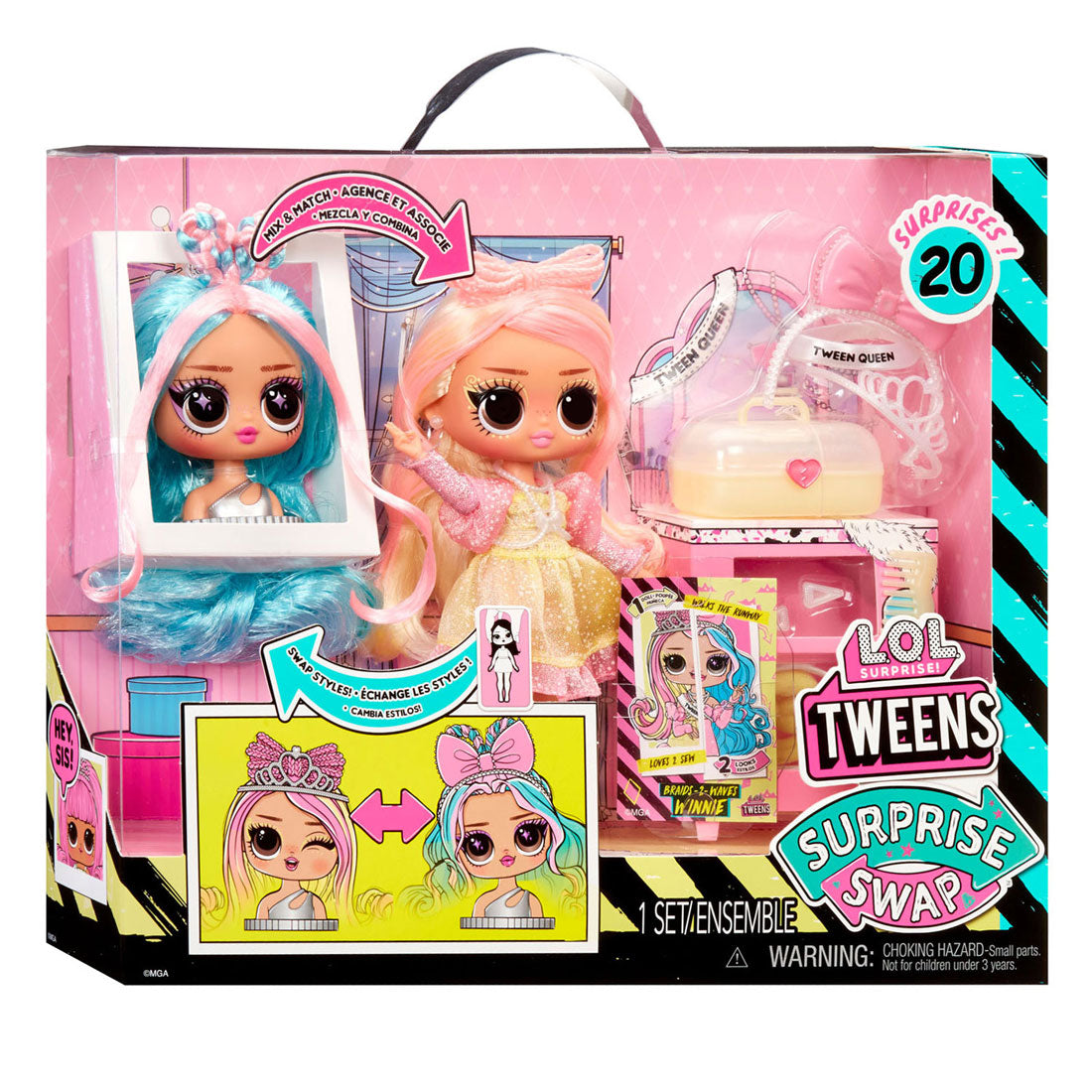 L.o.l. surprise tweens swap fashion pop waves winnie