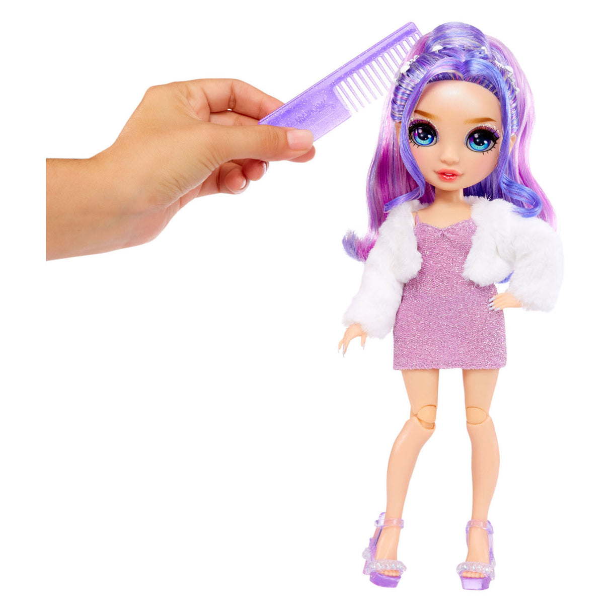 MGA Entertainment Rainbow High Fantastic Modepop Violet