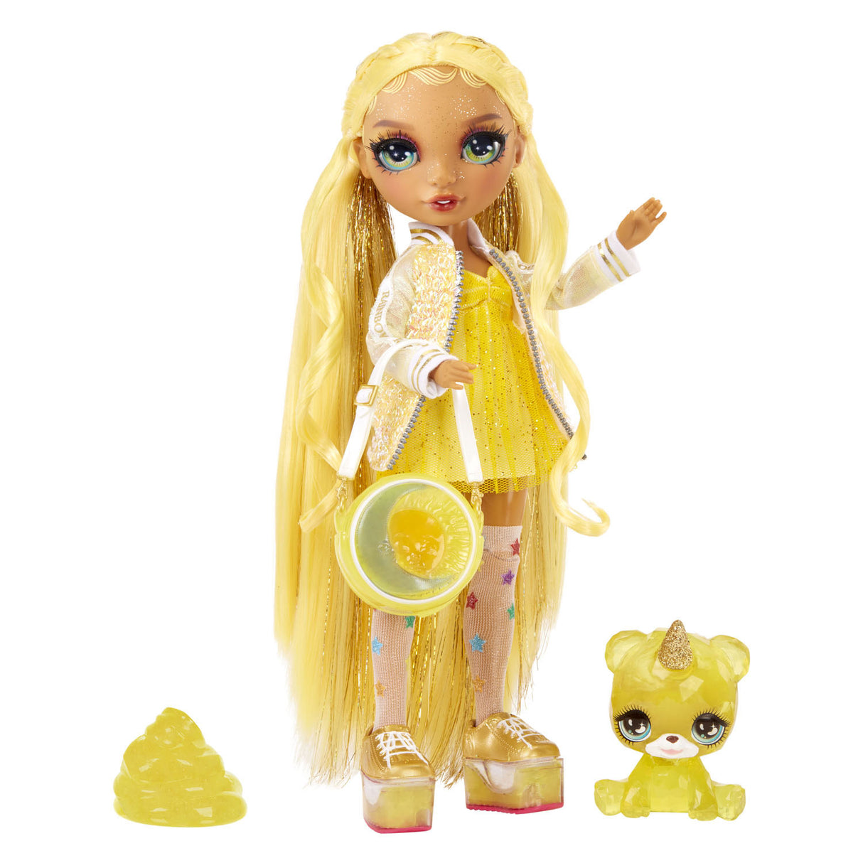 Mga entertainment rainbow high pop sunny