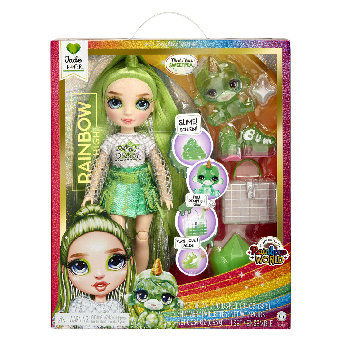 Mga entertainment rainbow high pop jade