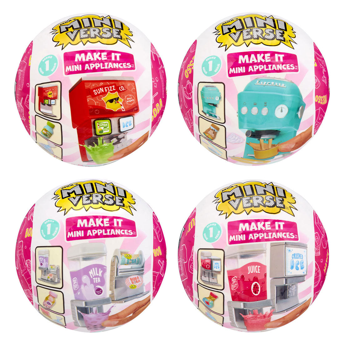 MGA Entertainment Miniverse Make It Mini appliances