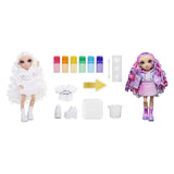 Mga entertainment rainbow high watercolor create-modepop paarse ogen