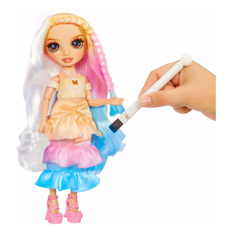 Rainbow high watercolor create-modepop - bruine ogen