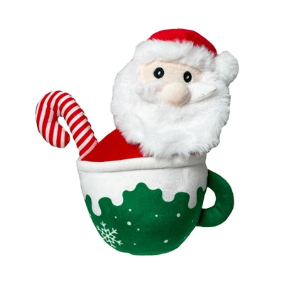 Happy pet Christmas mug santa