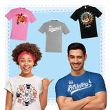 T-shirt hello summer puppies wit