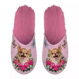 Pantoffel chihuahua roze