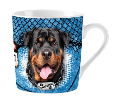 Plenty gifts Mok rottweiler blauw