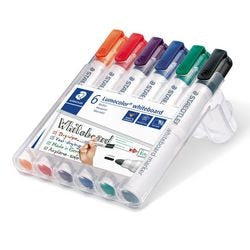 Staedtler whiteboard-marker lumocolor kleurenassortiment 6 stuks
