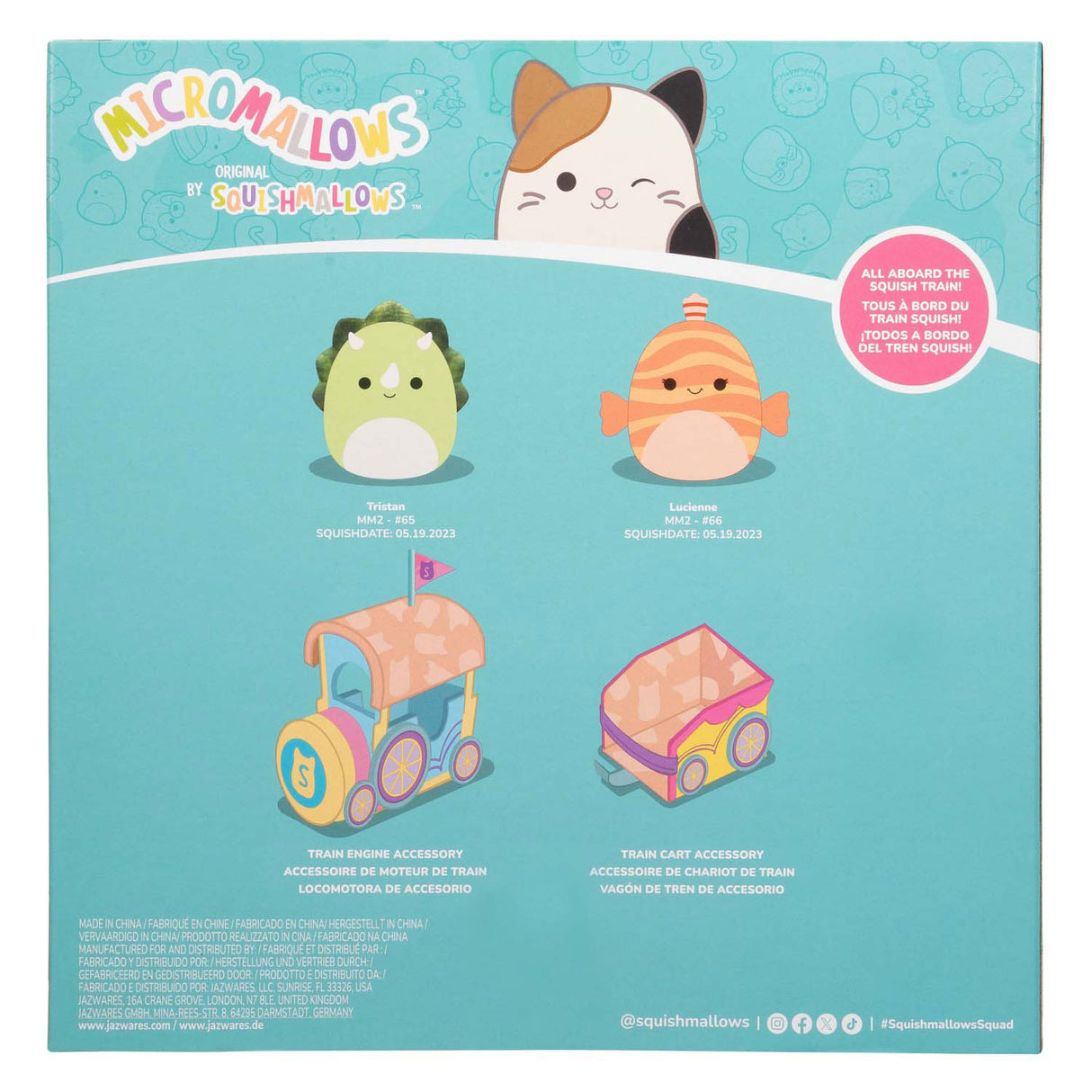 Squishmallows | 6 stuks