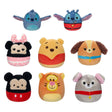 Squishmallows knuffel pluche - verrassing disney karakter - 6,5cm