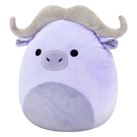 Squishmallows knuffel pluche - paarse waterbuffel, 30cm