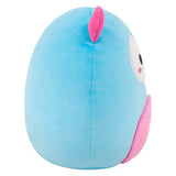 Jazwares squishmallows knuffel pluche - pookems the yeti - 30cm