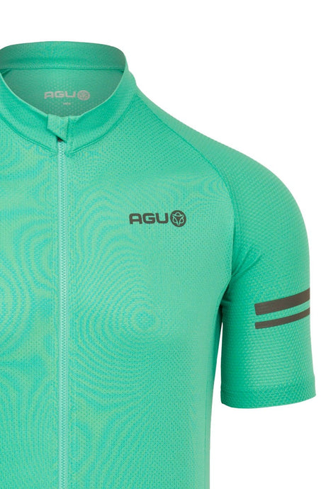 Core fietsshirt ss essential heren pool side green