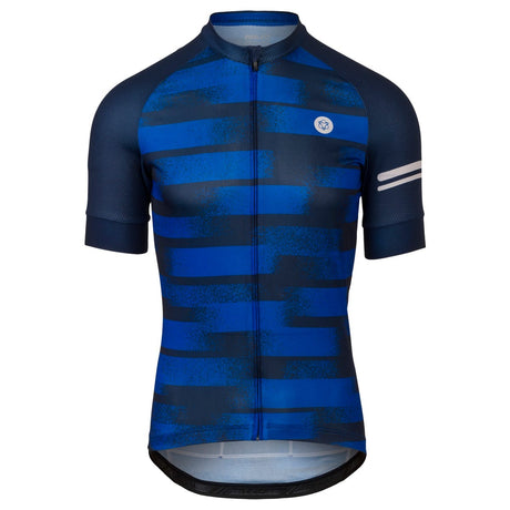 Grainy stripe fietsshirt essential heren