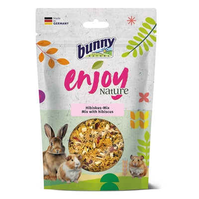 Bunny nature enjoynature mix met hibiscusbloesems