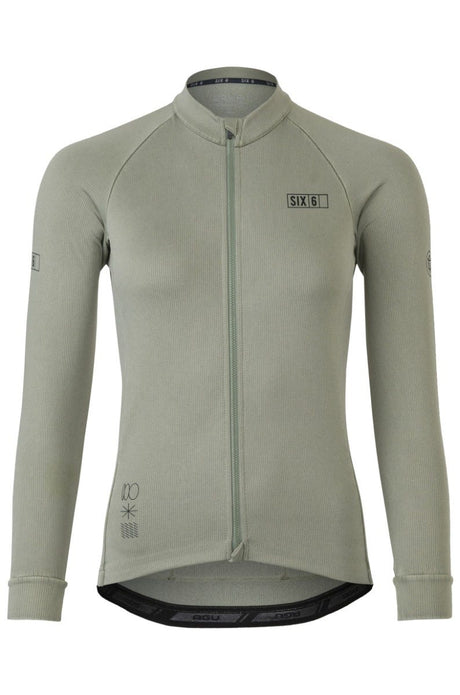 Klassiek fietsshirt lange mouwen six6 dames