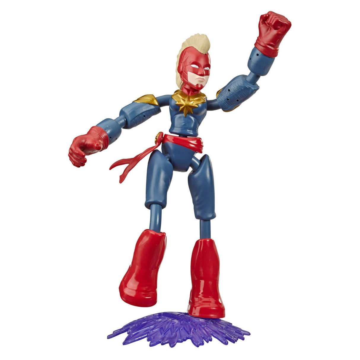 Hasbro flexibel actiefiguur avengers - captain marvel