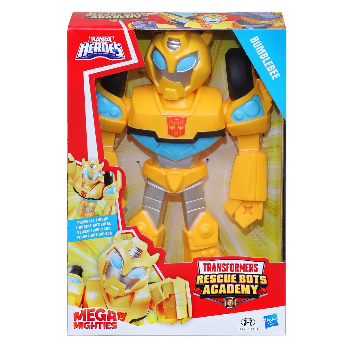 Hasbro Transformers Mega Mighties Rescue Bots Figuur Bumblebee