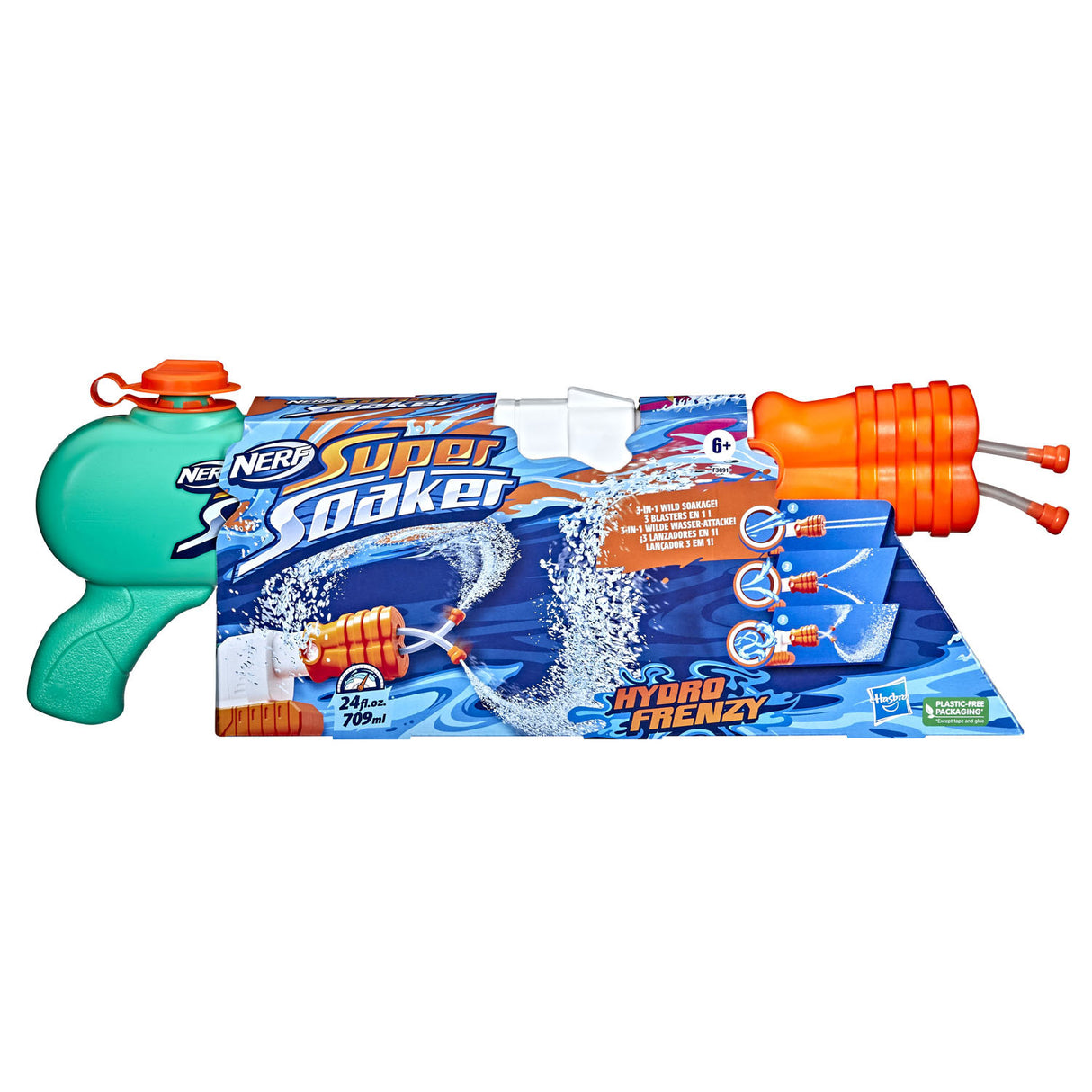 Hasbro super soaker hydro frenzy-waterblaster - waterpistool