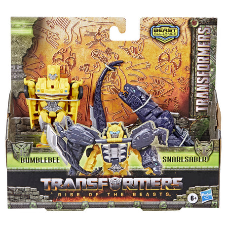 Hasbro Transformers Rise of the Beasts Combiner Actiefiguren Bumblebee Snarlsaber