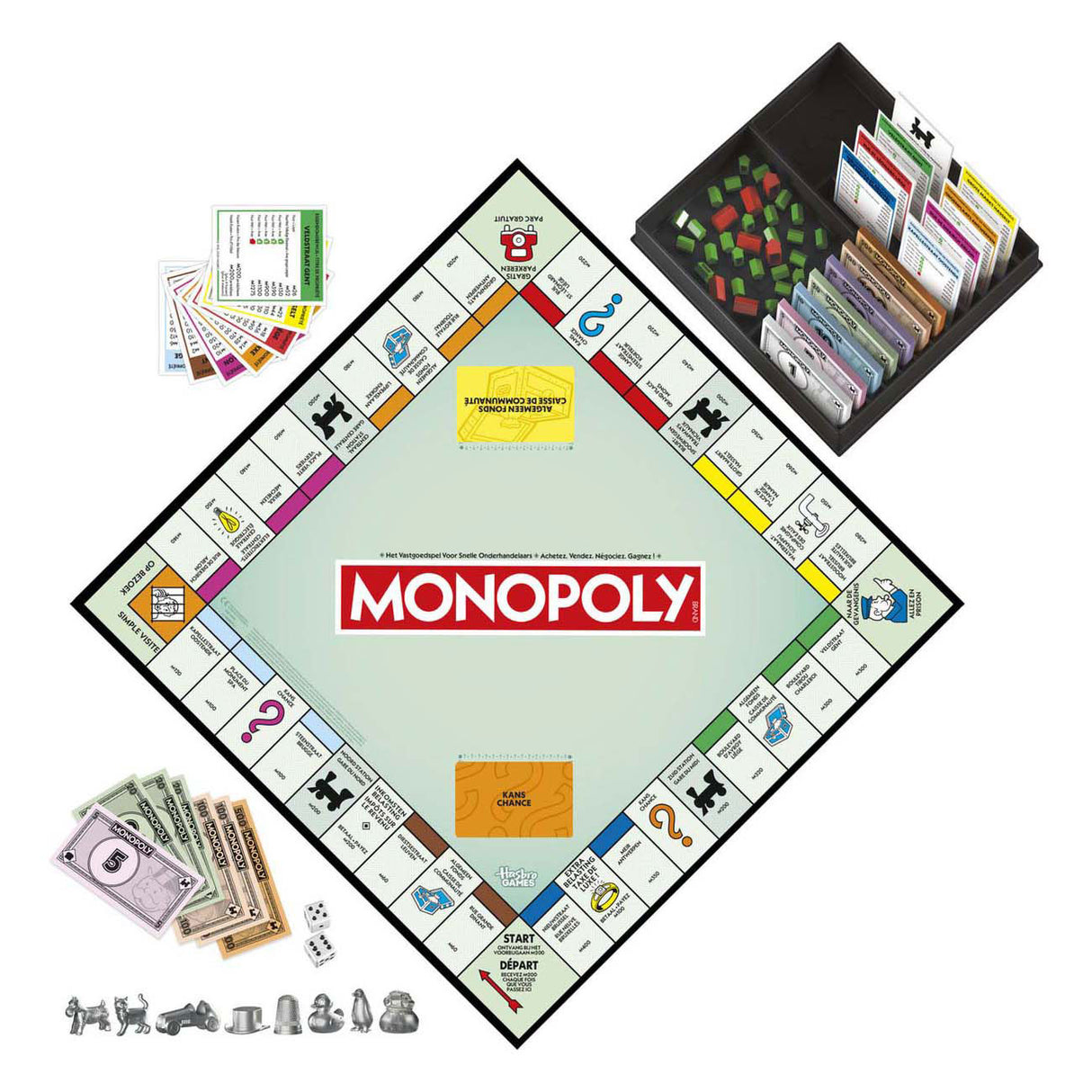 Monopoly classic vernieuwde editie belgie