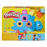 Play-doh stavormen en kleuren dino - 6 kleipotjes