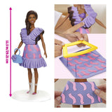 Play-doh barbie fashionista ruches - 2 kleipotjes