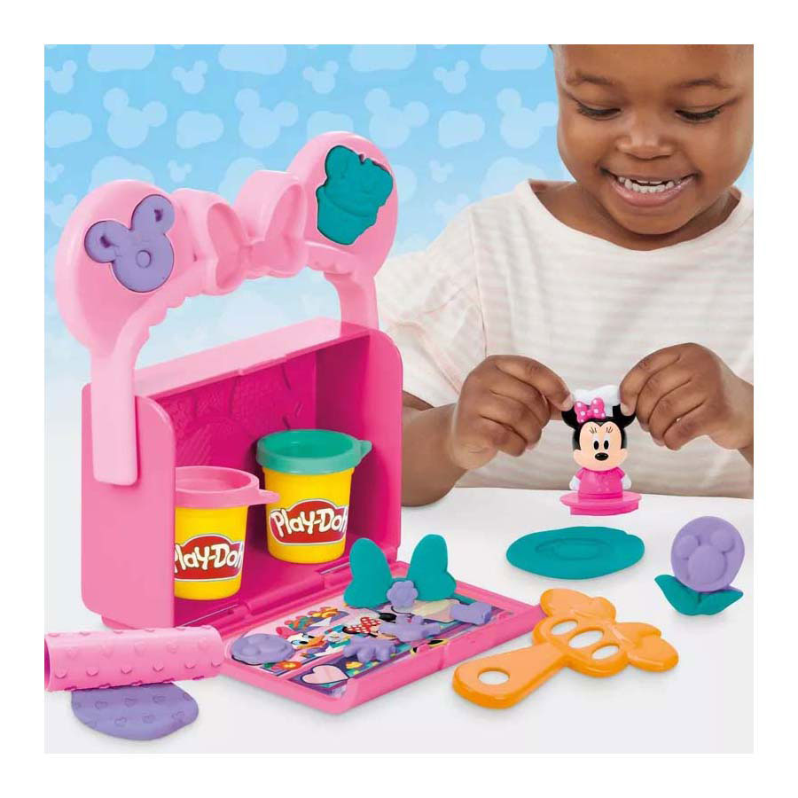Play-doh disney junior bakkerij op reis, speelset met minnie