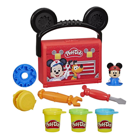 Hasbro play-doh disney junior mickey on-the-go garage playset