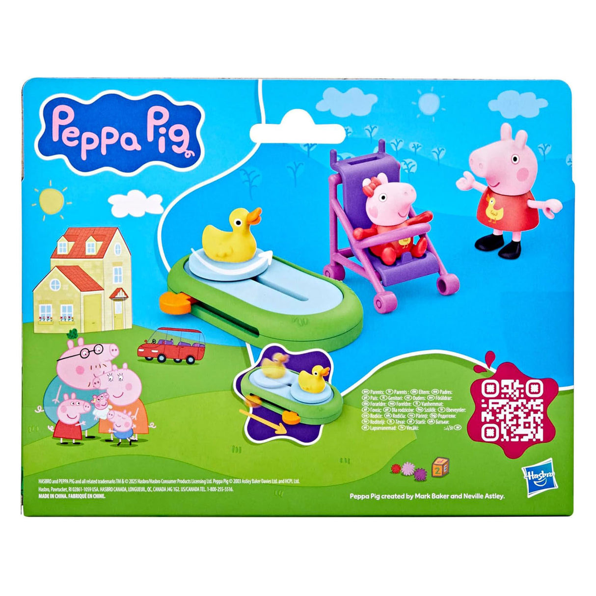 Peppa pig familie speelset - 5dlg.
