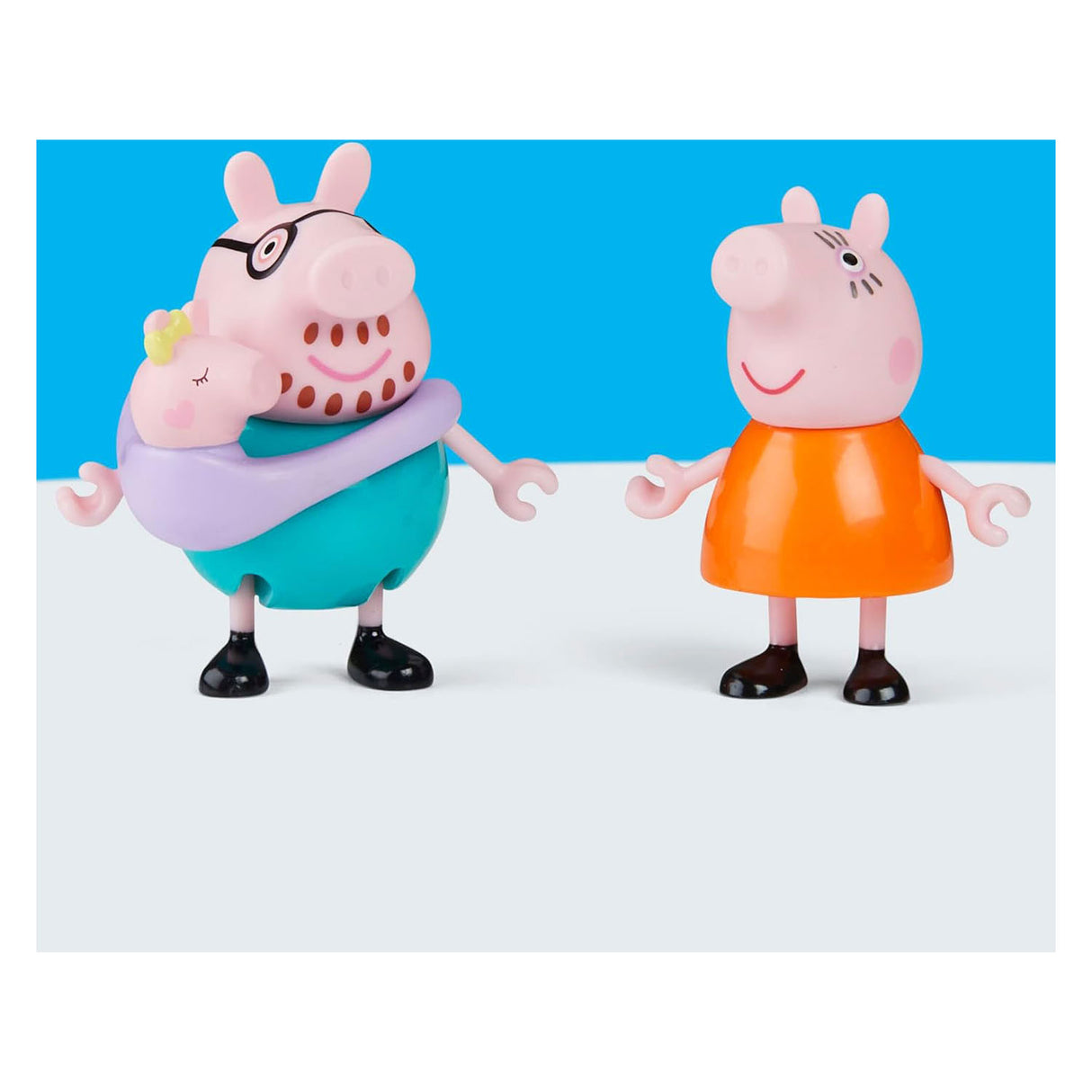 Peppa pig familie speelset - 5dlg.