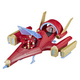 Hasbro avengers epic hero series iron man repulsor blast battle jet