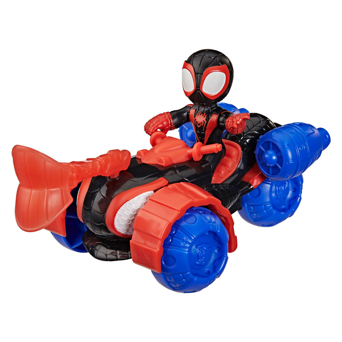 Hasbro miles 'spin' morales techno-racer speelfiguur