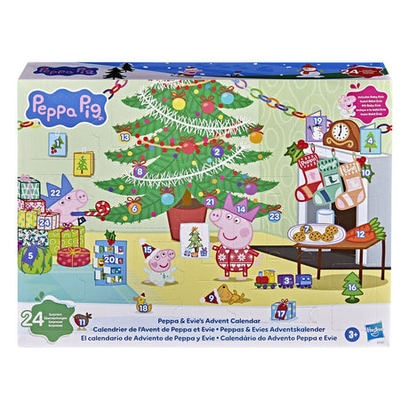 Peppa pig hasbro peppa evie's adventskalender - 24dlg.
