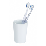 Wenko 1064995 - tandenborstelbeker coni keramiek wit | 4 stuks