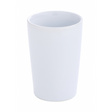 Wenko 1064995 - tandenborstelbeker coni keramiek wit | 4 stuks