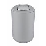 Wenko 1064957 - afvalemmer brasil l 6,5 liter grijs | 2 stuks