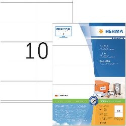 Merkloos sans marque herma labels white 105x57 superprint 1000 pcs.