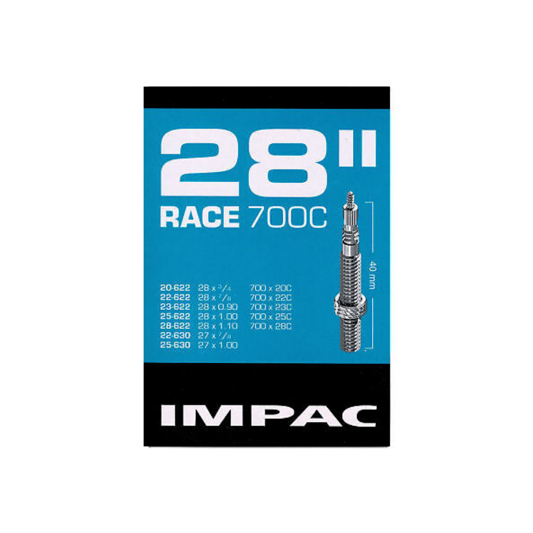 Impac Binnenband (by Schwalbe) SV28 Race, 28x1 ETRTO 20 28-622 630, Ventiel: Frans 40mm